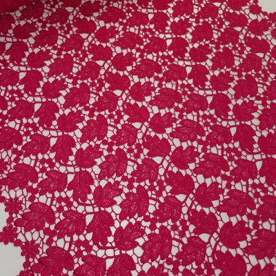 Luxusní krajka macramé Viva Magenta