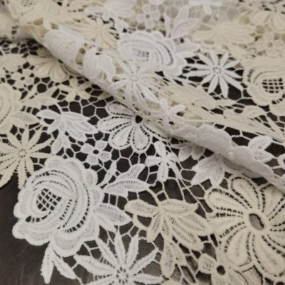 Luxusní krajka macramé White Ivory