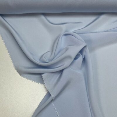 Hedvábný krepžoržet Burberry light blue