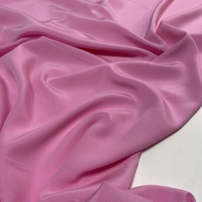Šatovka Burberry hedvábný krepžoržet Bouble Pink