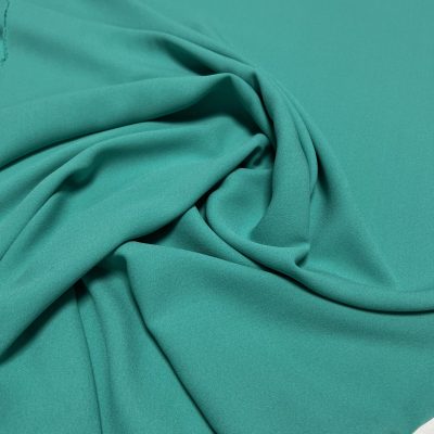 Šatovka hedvábný tyrkysový krepžoržet Tiffany