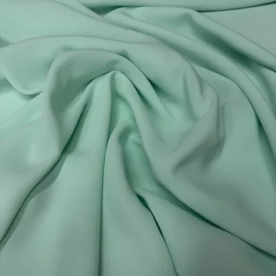 Exkluzivní světle zelený krepžoržet s hedvábím – Tiffany Elegance