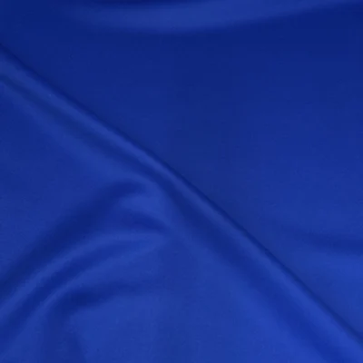 Oboustranný vlněný drap s kašmírem – královsky modrý